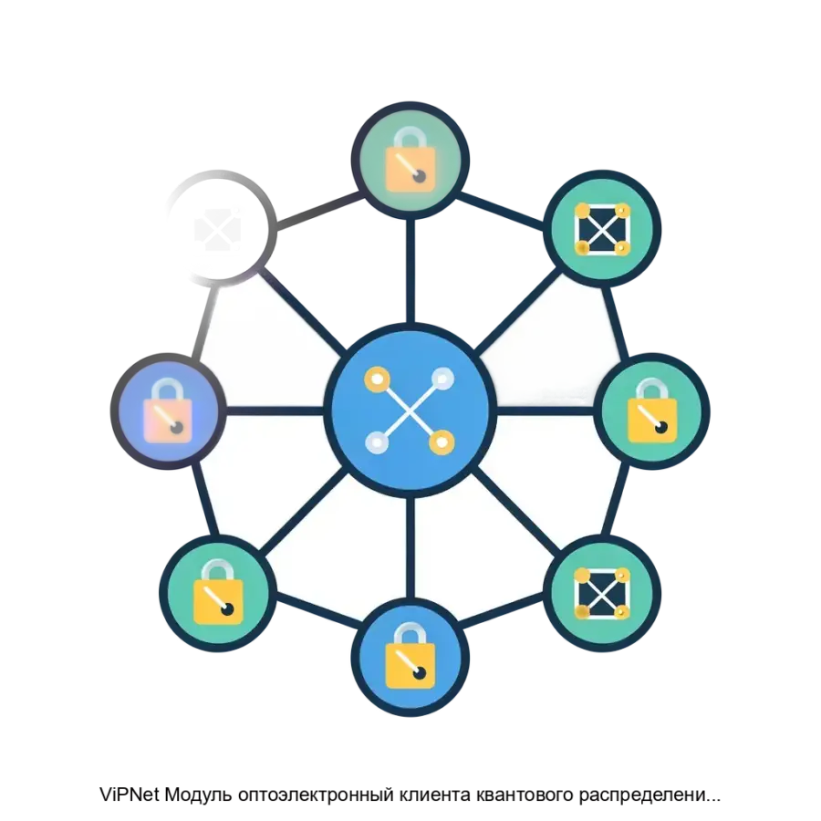 ViPNet Модуль оптоэлектронный клиента квантового распределения ключей доверенного промежуточного узла квантовой сети — решение позволяет обеспечить квантово-защищенное шифрование и передачу криптографических ключей без.