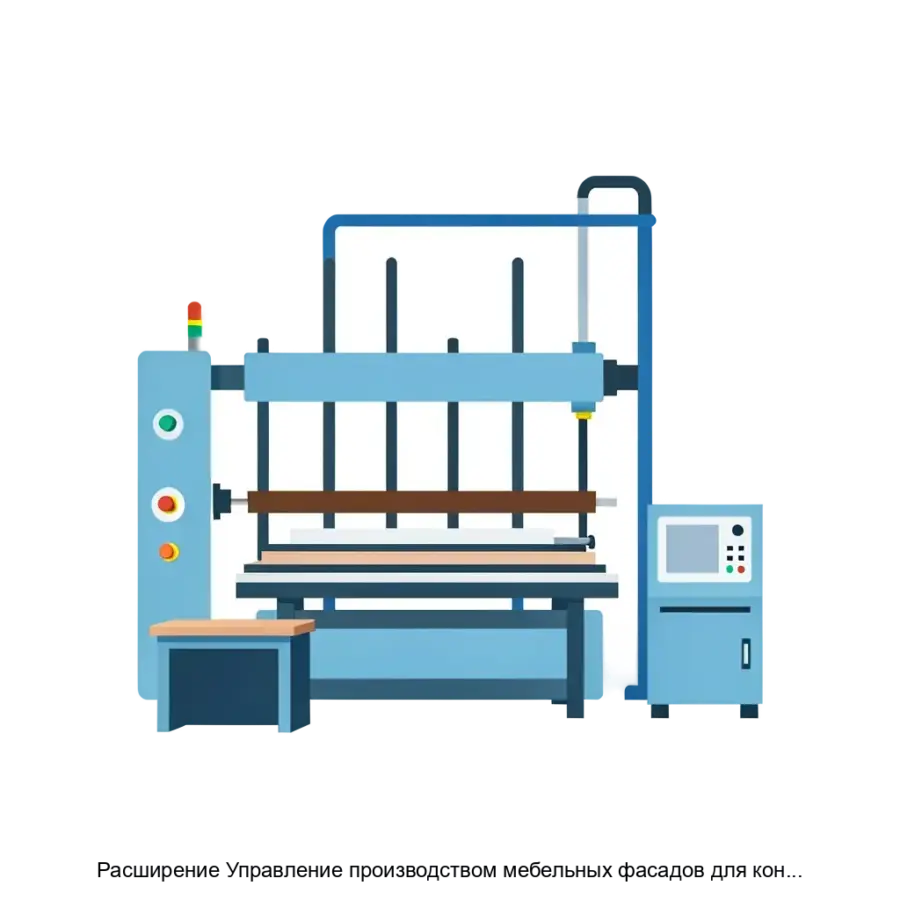 Расширение Управление производством мебельных фасадов для конфигурации 1С:Управление нашей фирмой — Представляем расширение "Управление производством мебельных фасадов".