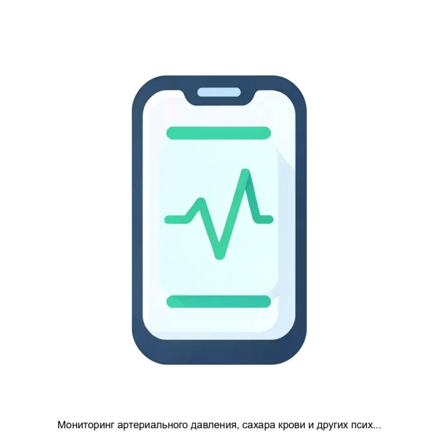 Мониторинг артериального давления, сахара крови и других психофизиологических параметров состояния здоровья человека для формирования персональных оздоровительных программ.(Метаболический статус) — Программный продукт.