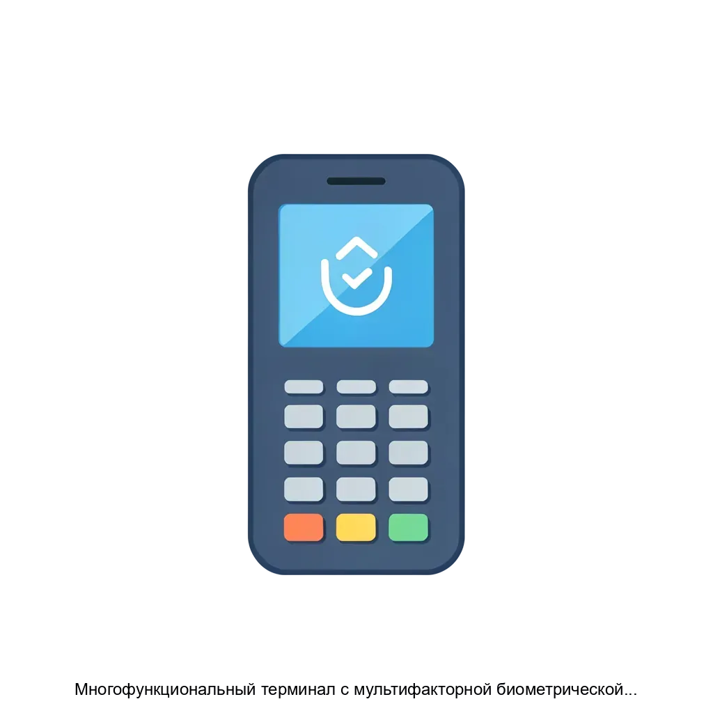 Представляем многофункциональный терминал с мультифакторной биометрической аутентификацией. Основная задача: безопасный мультифакторный биометрический терминал.