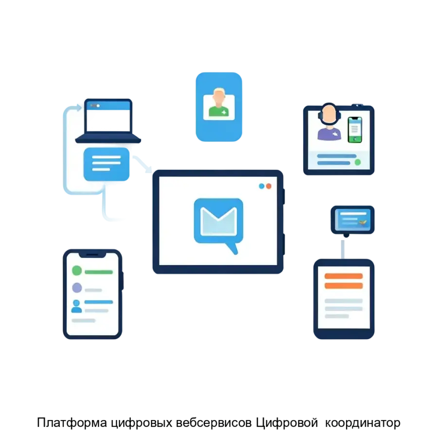 Платформа цифровых вебсервисов Цифровой координатор — Платформа цифровых веб-сервисов «Цифровой координатор» представляет собой комплексное решение для организации и управления веб-сервисами для государственных и.