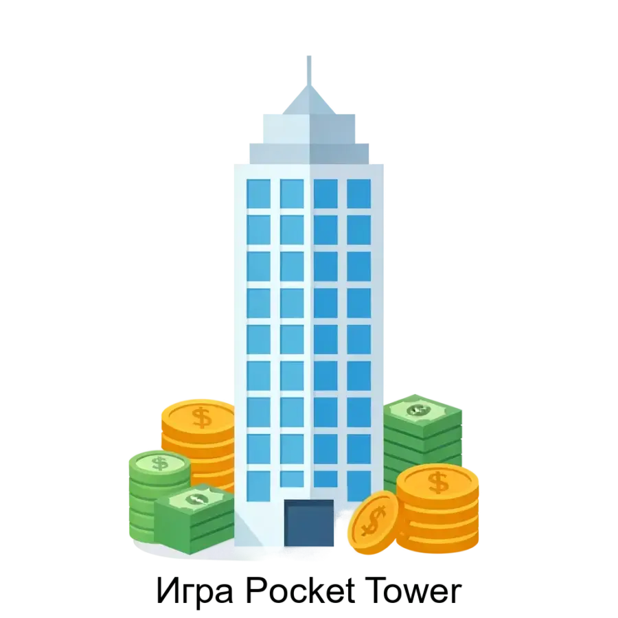 Игра Pocket Tower — Основная задача игроков заключается в экономическом планировании и взаимодействии с другими пользователями, что развивает не только логическое мышление, но и навыки управления ресурсами.