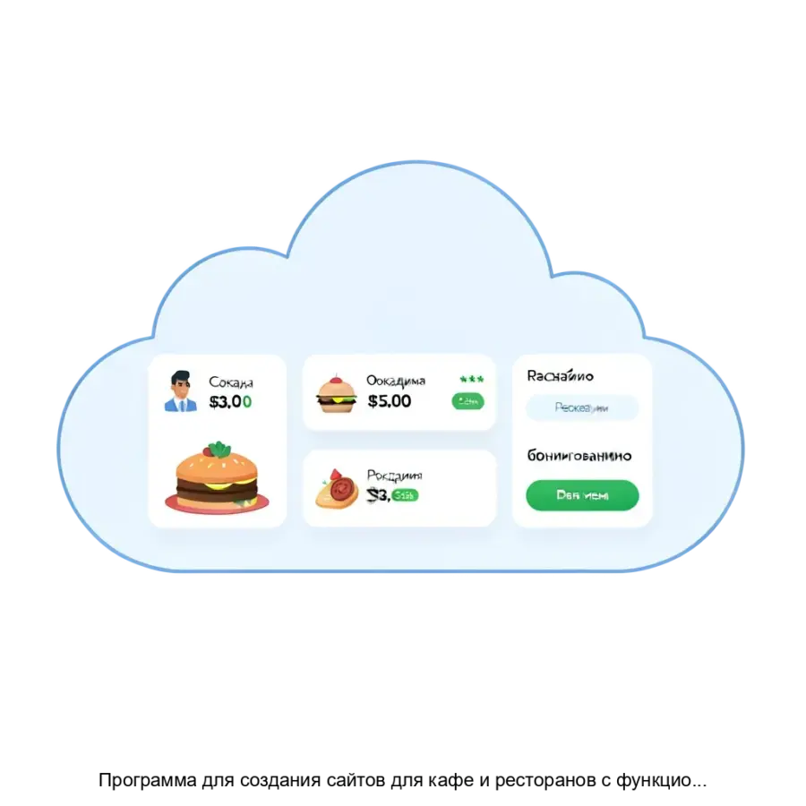 Программа для создания сайтов для кафе и ресторанов с функционалом электронного QRменю, оформления доставки и брони столов — Программа для создания сайтов для кафе и ресторанов предоставляет комплексное решение для.