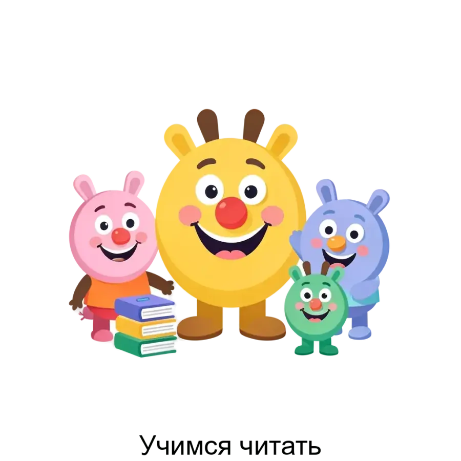 Учимся читать» представляет собой интерактивный обучающий продукт, предназначенный для детей в возрасте от 4 до 7 лет. Основная задача: игровое обучение чтению с Смешариками.