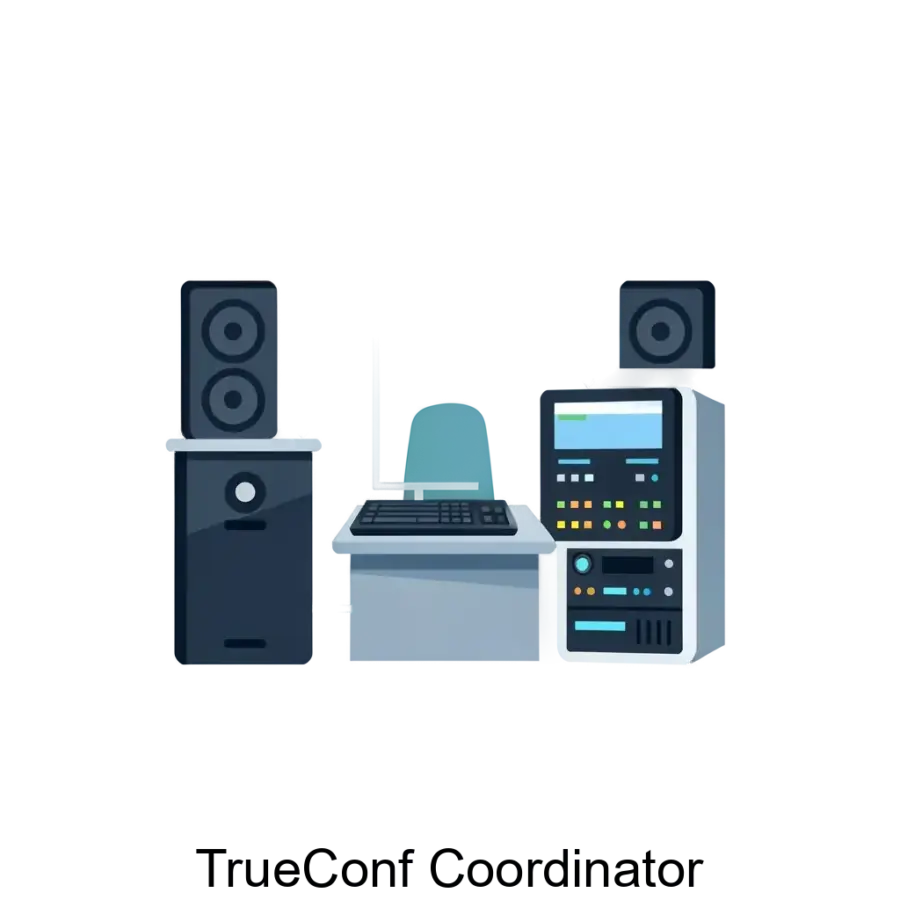 TrueConf Coordinator - это гибкая система управления конференц-залами, обеспечивающая простоту и удобство при организации видеоконференций и управления аудио-визуальным оборудованием.