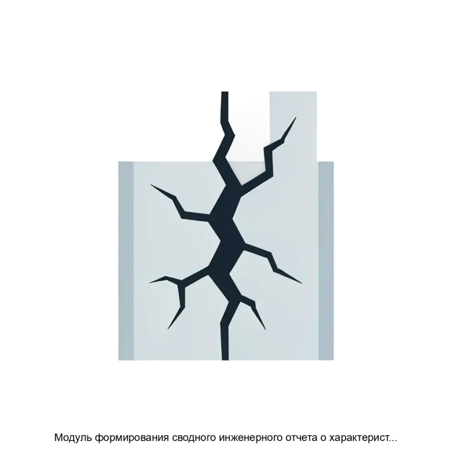 Модуль формирования сводного инженерного отчета о характеристиках трещин является неотъемлемой частью системы «КиберГРП». Основная задача: анализ трещин для эффективного ГРП.