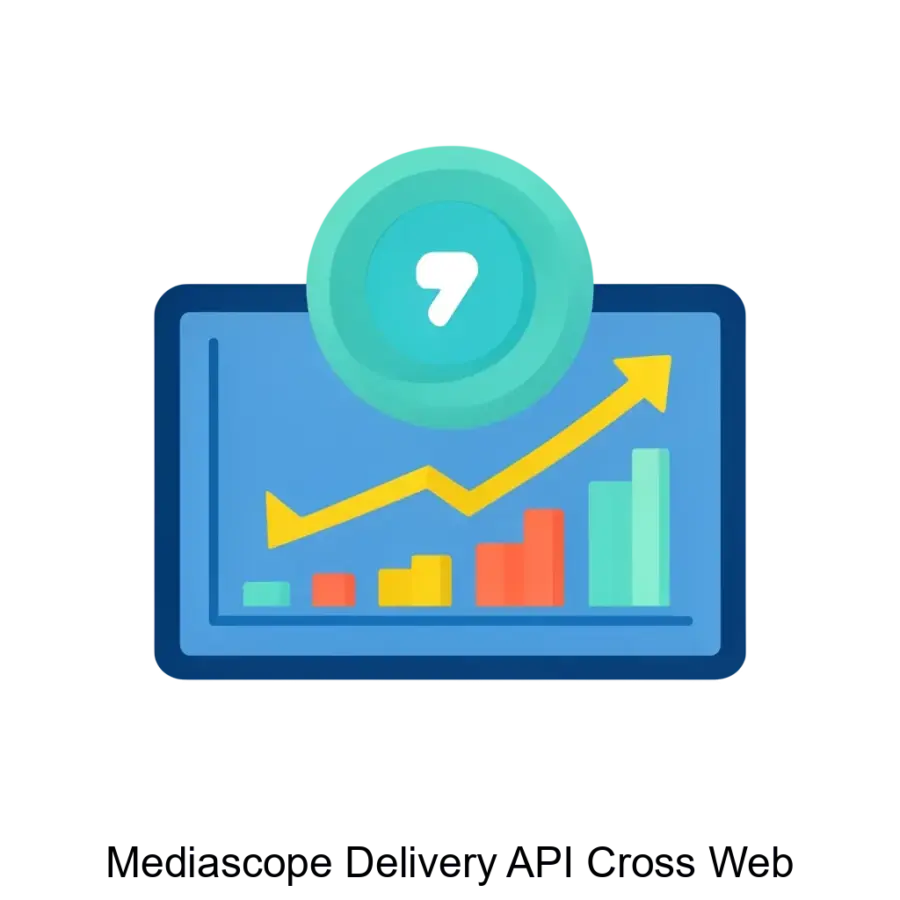 Mediascope Delivery API Cross Web — решение оптимизировано для работы с большим объемом данных и предназначено для интеграции с различными веб-приложениями. Основная задача: реaltime медиа-данные для маркетинга.