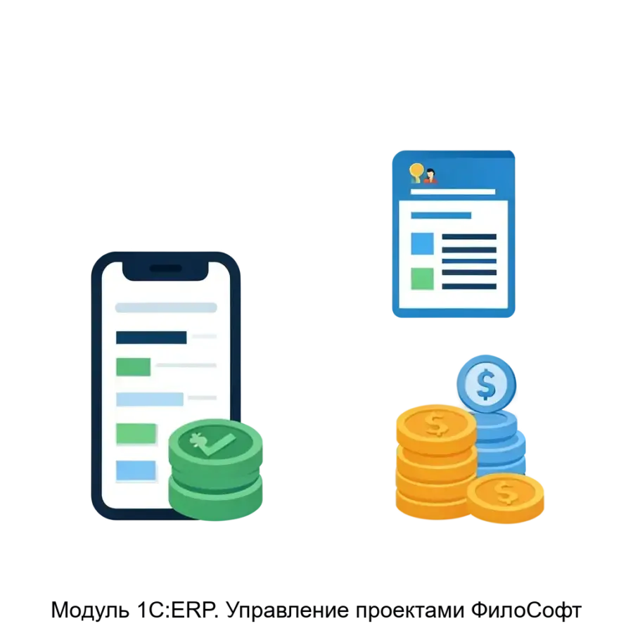 Модуль 1С:ERP. Управление проектами ФилоСофт — Предлагаемый продукт - Модуль 1С:ERP "Управление проектами ФилоСофт" представляет собой мощное решение для повышения эффективности управления проектами в девелоперских.