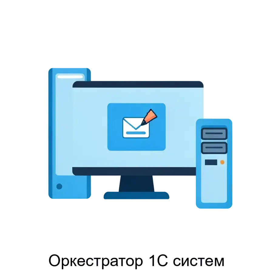 Оркестратор 1С систем представляет собой конфигурацию, предназначенную для управления и мониторинга работоспособности систем 1С. Основная задача: мониторинг и управление 1С-ландшафтами.