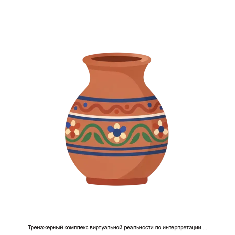 Тренажерный комплекс виртуальной реальности по интерпретации изделий декоративноприкладного искусства народов Поволжья — обеспечивает пользователю интерактивный опыт, позволяющий пройти все этапы создания традиционных.