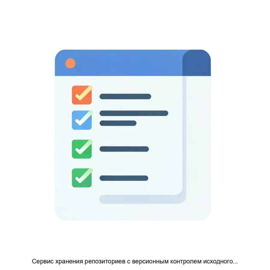 Сервис хранения репозиториев с версионным контролем исходного кода предоставляет пользователям удобную и безопасную платформу для хранения. Основная задача: хранение кода с контролем версий.
