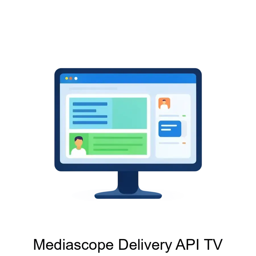 Mediascope Delivery API TV — приложение предназначено для упрощения взаимодействия между различными платформами и системами, обеспечивая эффективный доступ к данным о телепередачах и их характеристиках.