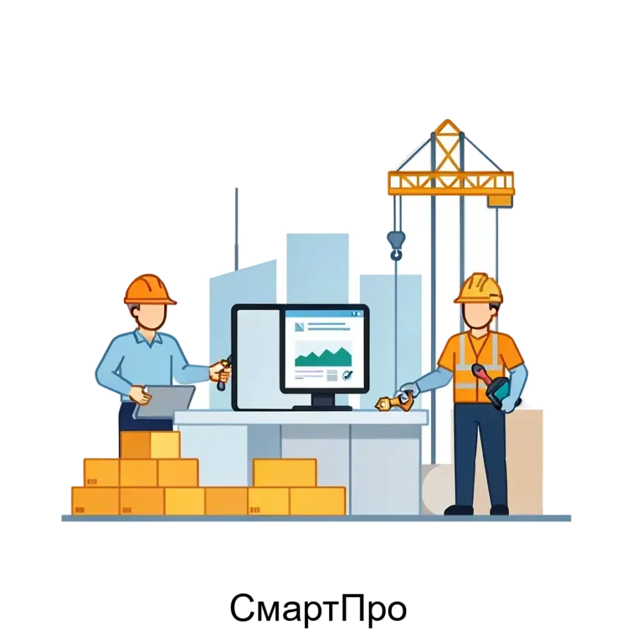 СмартПро представляет собой программное обеспечение, разработанное для автоматизации и цифровизации процессов управления в строительной отрасли. Основная задача: автоматизация бизнес-процессов в строительной отрасли.