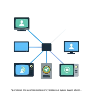 Купить Программа для централизованного управления аудио, видео эфиром в торговых сетях Звуковод - ARPP-21757 из реестра по лучшей цене
