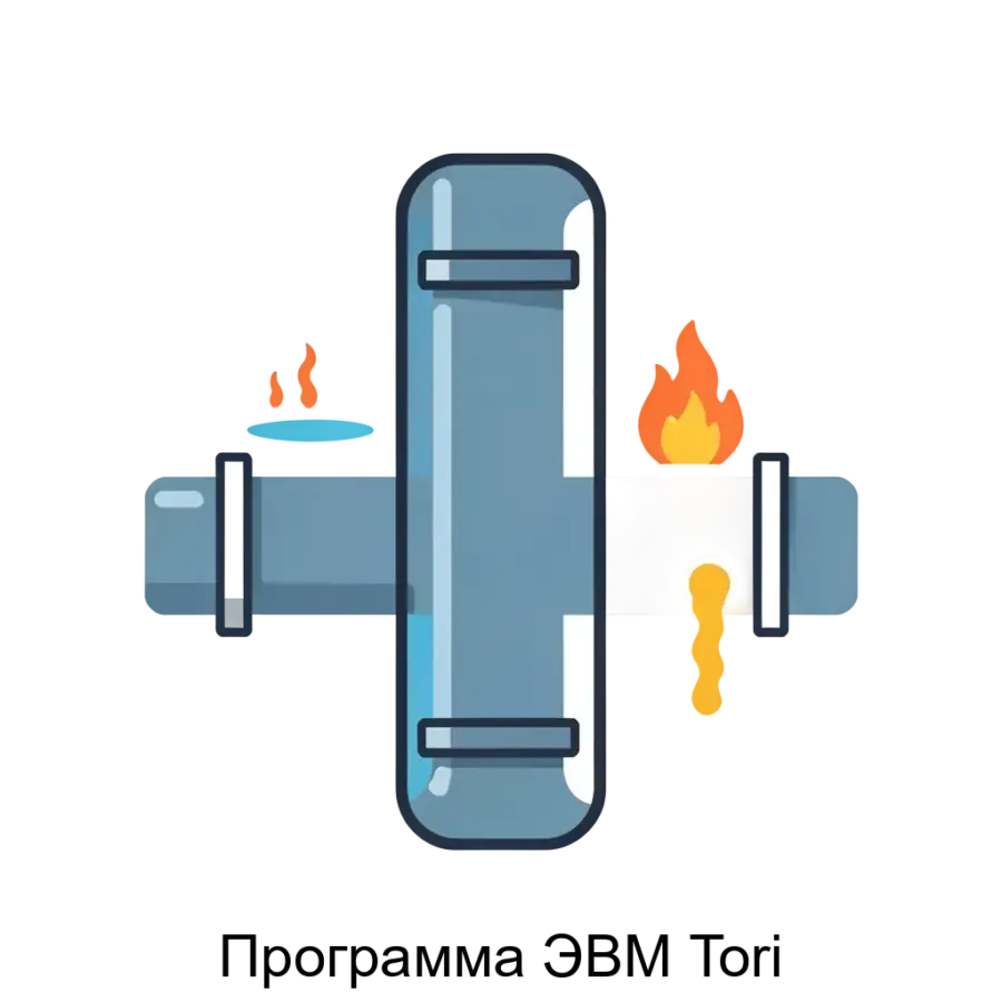 Программа ЭВМ Tori — Программа ЭВМ «Tori» предназначена для непрерывного дистанционного контроля технического состояния трубопроводов и управления Инфразвуковой системой мониторинга трубопроводов (ИСМТ).