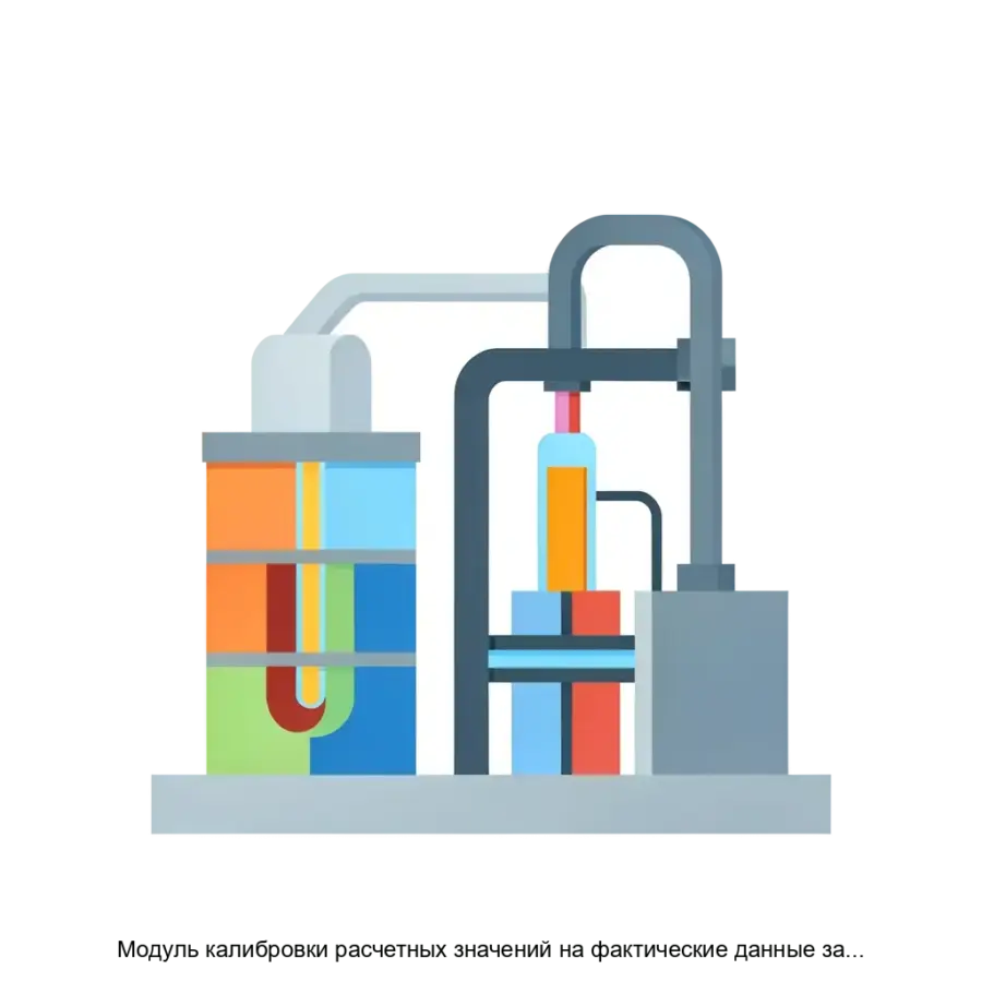 Модуль калибровки расчетных значений на фактические данные закачки и автоматизированной корректировки геомеханической модели при анализе результатов мини ГРП — Модуль калибровки расчетных значений на фактические данные.