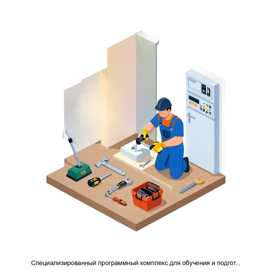 Специализированный программный комплекс для обучения и подготовки персонала по ремонту оборудования — Система позволяет использовать трёхмерные модели оборудования для более наглядного и эффективного обучения.