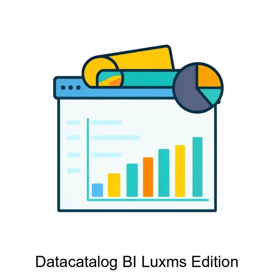 Представленный продукт, Datacatalog BI Luxms Edition, является специализированным программным обеспечением, предназначенным для управления данными и анализа бизнес-аналитики.