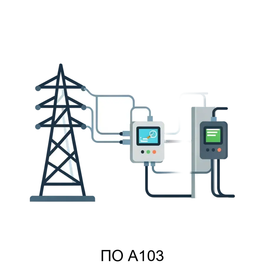 ПО A103 — предназначено для использования на устройствах ARIS, обеспечивая им выполнение необходимых функций в области мониторинга и контроля электросетей.