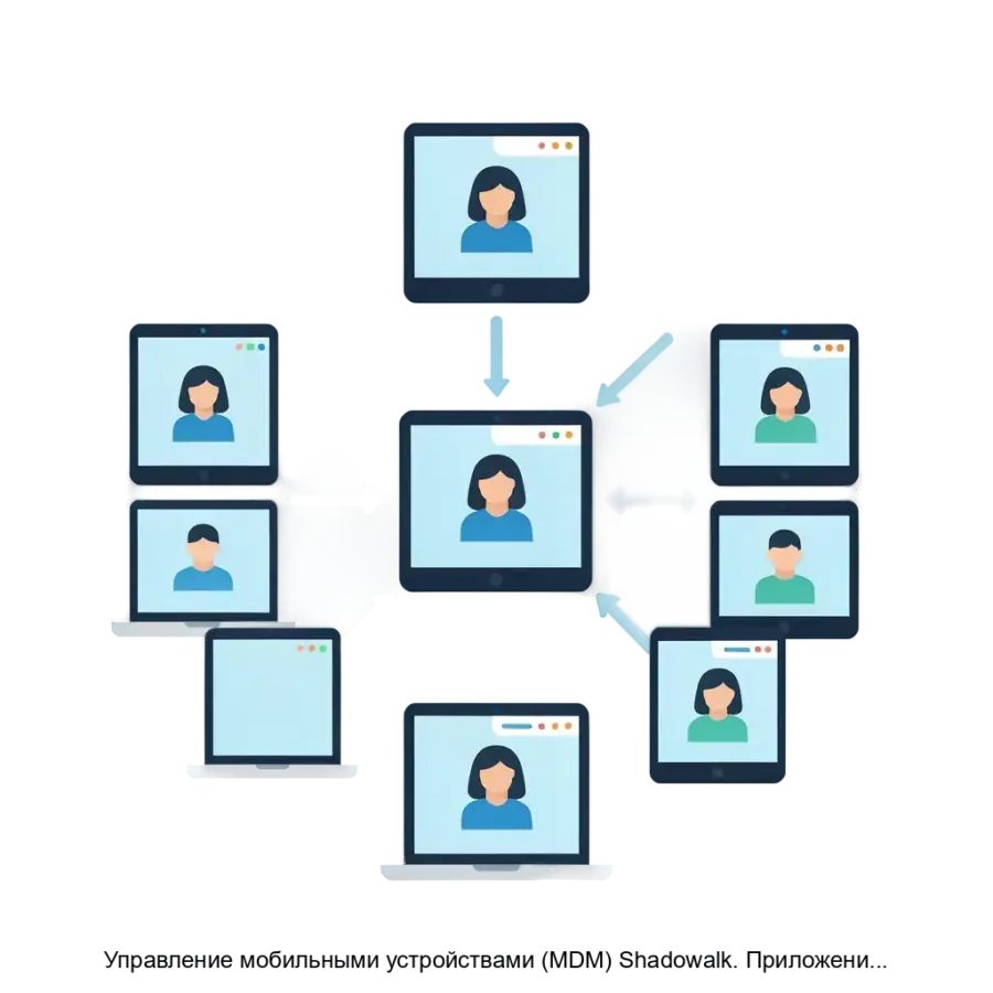 Управление мобильными устройствами (MDM) Shadowalk. Приложение для мобильного устройства — MDM: Shadowalk — это продвинутое решение для централизованного управления мобильными устройствами, которое охватывает смартфоны.