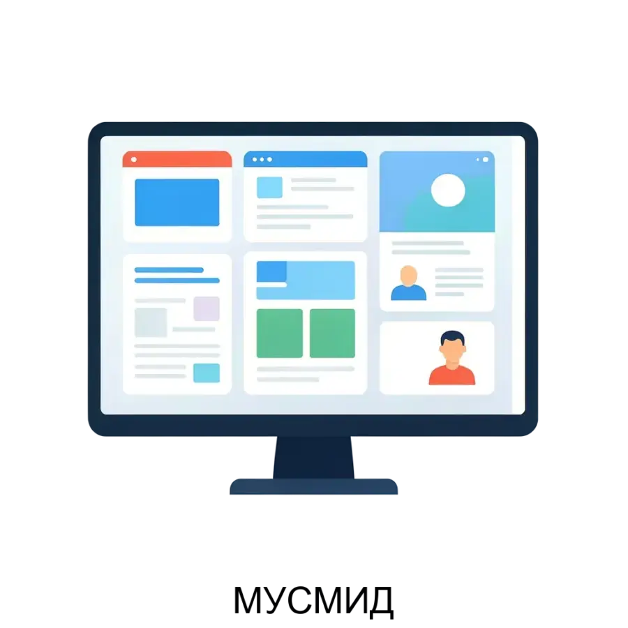 МУСМИД — это многофункциональная система управления множеством интерактивных дисплеев, предназначенная для автоматизации процессов воспроизведения видео и управления контентом на различных экранах.