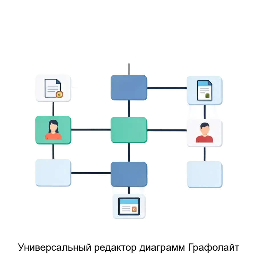 Универсальный редактор диаграмм Графолайт — Программа Графолайт представляет собой мощный универсальный редактор диаграмм, предназначенный для создания различных типов визуализаций.
