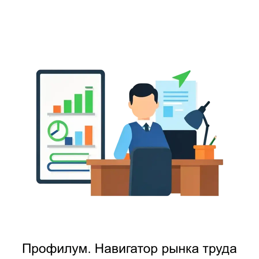 Профилум. Навигатор рынка труда — Навигатор рынка труда" предлагает пользователям широкий спектр функций, предназначенных для анализа и прогнозирования состояния рынка труда. Основная задача: анализ и прогноз рынка труда.