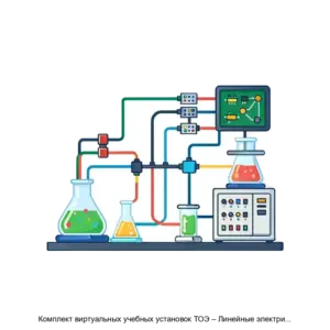 Купить Комплект виртуальных учебных установок ТОЭ – Линейные электрические цепи ГалСен ТОЭ1ЛЭЦВ - ARPP-23353 из реестра по лучшей цене