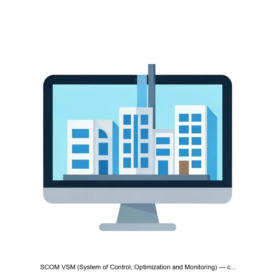 SCOM VSM (System of Control, Optimization and Monitoring) — система контроля, оптимизации управления, мониторинга и сбора данных (SCADAсистема) — Система контроля, оптимизации и мониторинга (SCOM VSM) представляет собой.