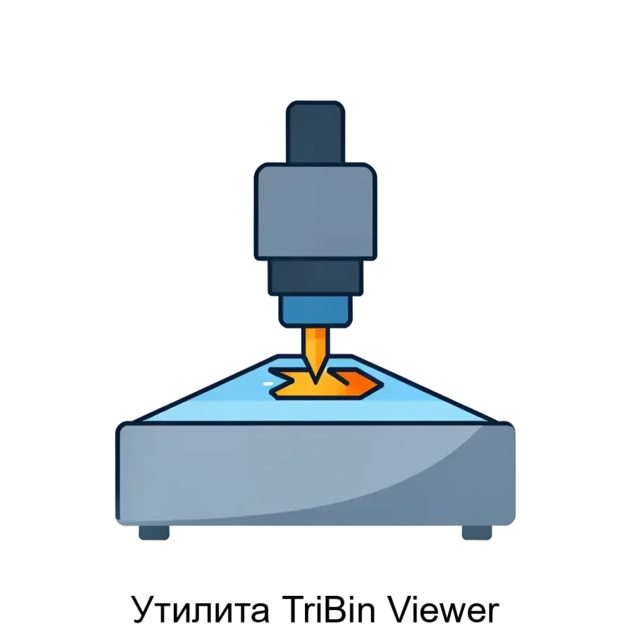 Утилита TriBin Viewer — Программа предназначена для визуализации управляющих CAM-программ формата .TRIBIN, сгенерированных с помощью программы Triangulatica или аналогичных.