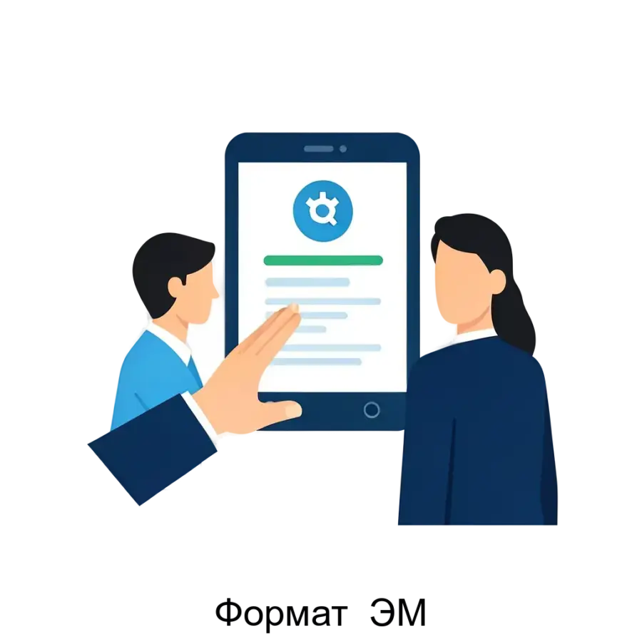 Формат ЭМ — «Формат-СМЭВ» – муниципальная система межведомственного электронного взаимодействия (мСМЭВ) с типовыми ведомственными информационными системами автоматизации регламентов МЭВ.