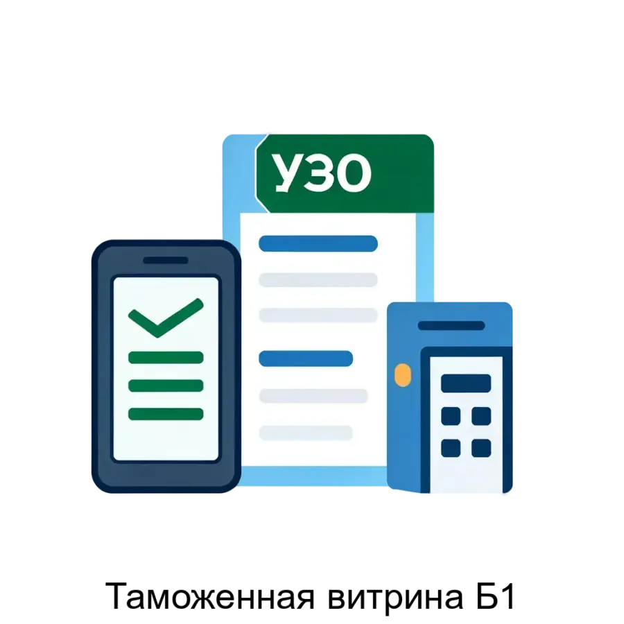 «Таможенная витрина Б1» , версии 1.04, предназначена дпя предоставления участниками внешнеэкономическной деятельности. Основная задача: электронный обмен данными УЭО с таможней.
