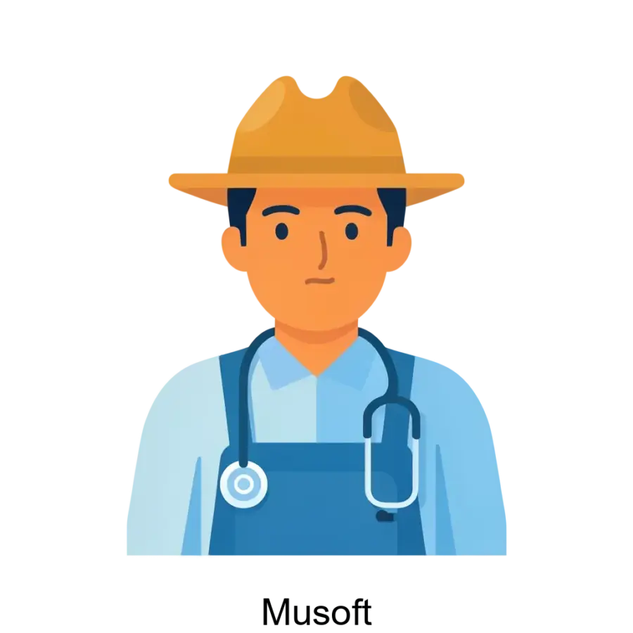 Musoft - система управления стадом (КРС, МРС, коневодство), позволяет осуществлять управление всеми производственными процессами. Выполняет сбор, хранение, обработку и управление данными с.-х.