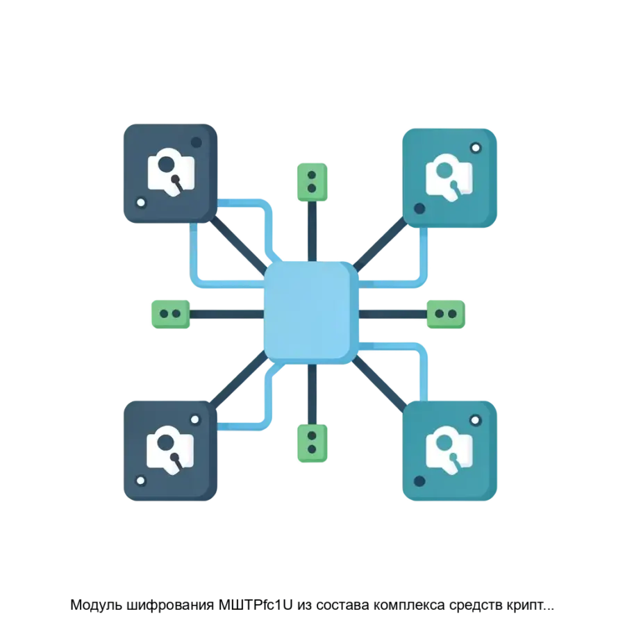 Модуль шифрования МШТРfc1U из состава комплекса средств криптографической защиты конфиденциальной информации Квазар — Модуль шифрования МШ-ТРfc-1U входит в состав комплекса средств криптографической защиты.
