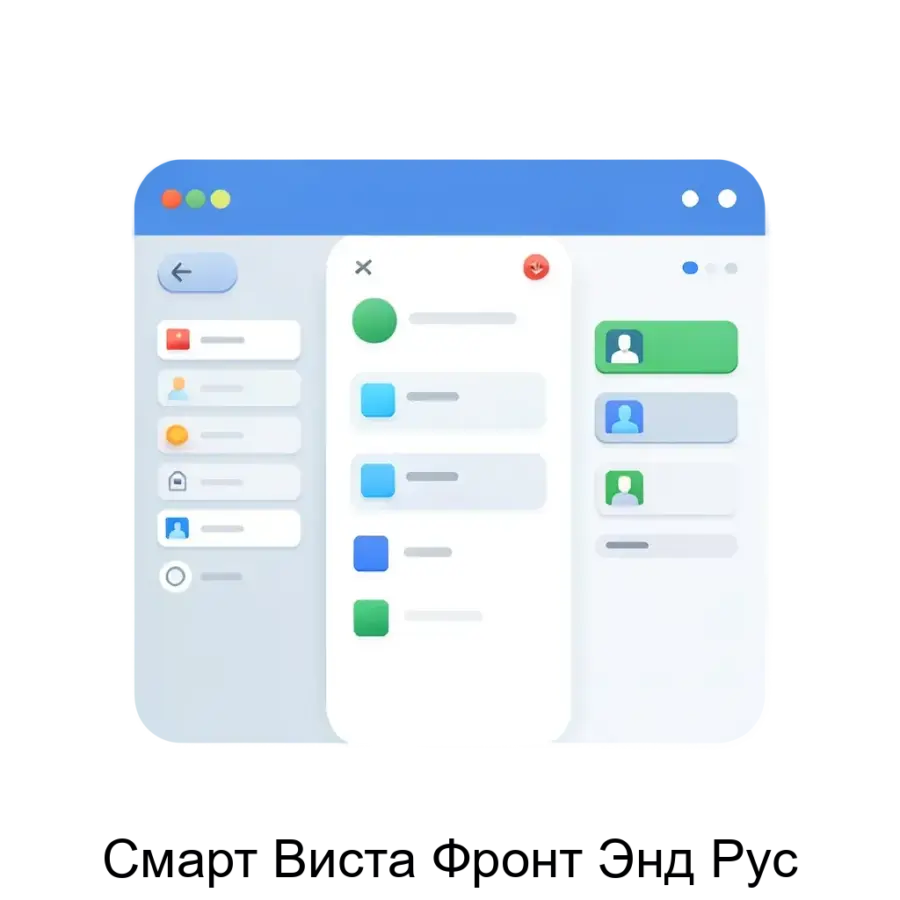 Смарт Виста Фронт Энд Рус — предназначен для улучшения общего пользовательского опыта, минимизации времени на обучение и снижения количества ошибок при работе с программным обеспечением.