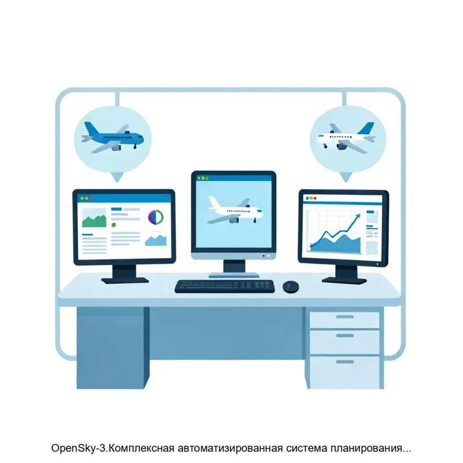 OpenSky-3.Комплексная автоматизированная система планирования и оперативного управления полетами авиакомпании — Комплексная автоматизированная система планирования и оперативного управления полетами авиакомпании.