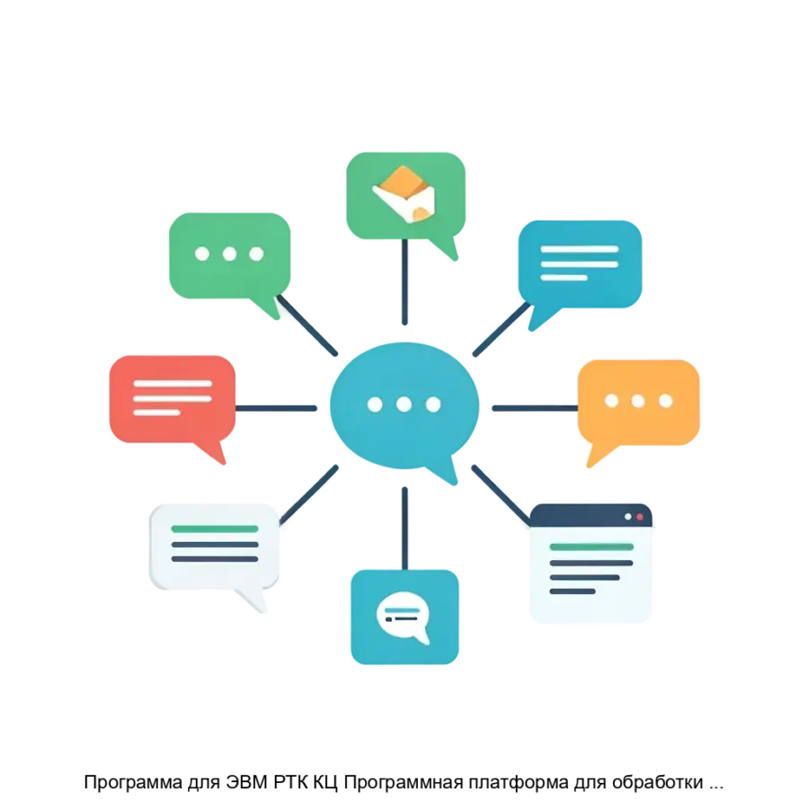 Программа для ЭВМ РТК КЦ Программная платформа для обработки обращений по текстовым каналам мобильные мессенджеры веб чат социальные сети — обеспечивает единую точку входа для всех текстовых обращений.