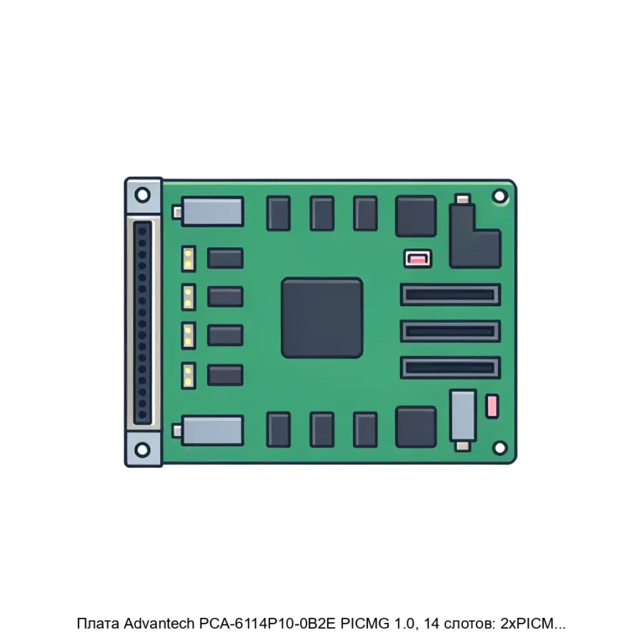 Плата Advantech PCA-6114P10-0B2E PICMG 1.0, 14 слотов: 2xPICMG 1.0, 10xPCI, 2xISA, Compatible with IPC Chassis: ACP-4000, ACP-4010, ACP-4320, ACP-4340 — Платы объединительные Advantech PCA-6114P10-0B2E - это промышленные.