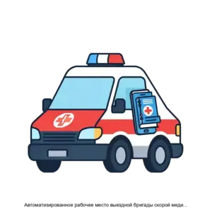 Купить Автоматизированное рабочее место выездной бригады скорой медицинской помощи - MKS-KOMP-15916 из реестра по лучшей цене