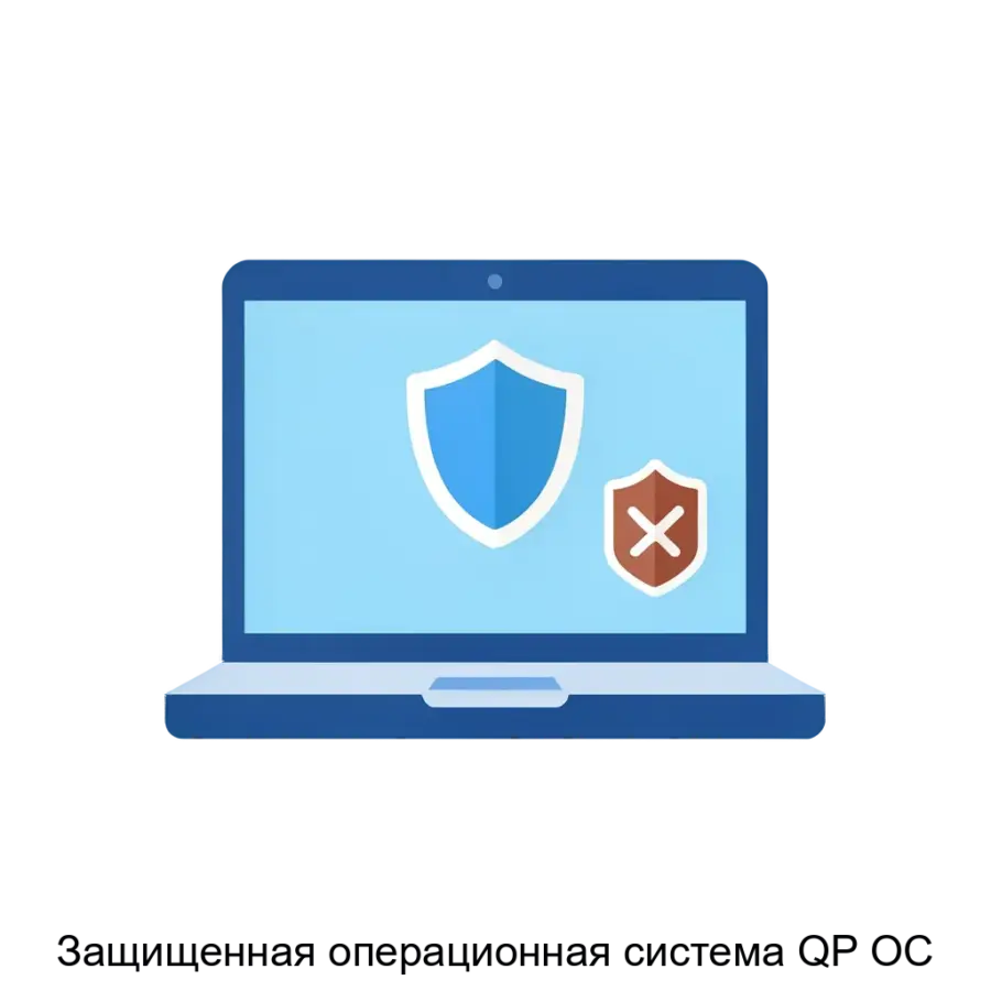 Защищенная операционная система QP ОС представляет собой высокозащищенное решение для работы с информацией. Основная задача: высокозащищённая виртуальная платформа госсекретности.