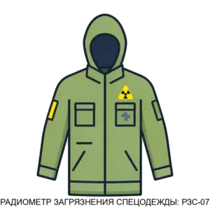 Купить РАДИОМЕТР ЗАГРЯЗНЕНИЯ СПЕЦОДЕЖДЫ: РЗС-07 - MKS-INTR-16692 из реестра по лучшей цене