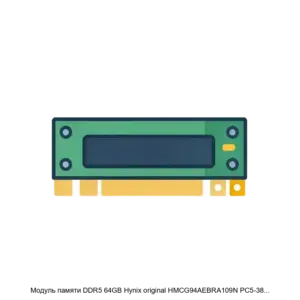 Купить Модуль памяти DDR5 64GB Hynix original HMCG94AEBRA109N PC5-38400 4800MHz CL40 ECC Reg, OEM - X-1192734 из реестра по лучшей цене