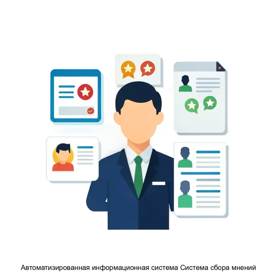 Автоматизированная информационная система Система сбора мнений — Автоматизированная информационная система "Система сбора мнений" предназначена для эффективного сбора и анализа мнений пользователей с целью поддержки.