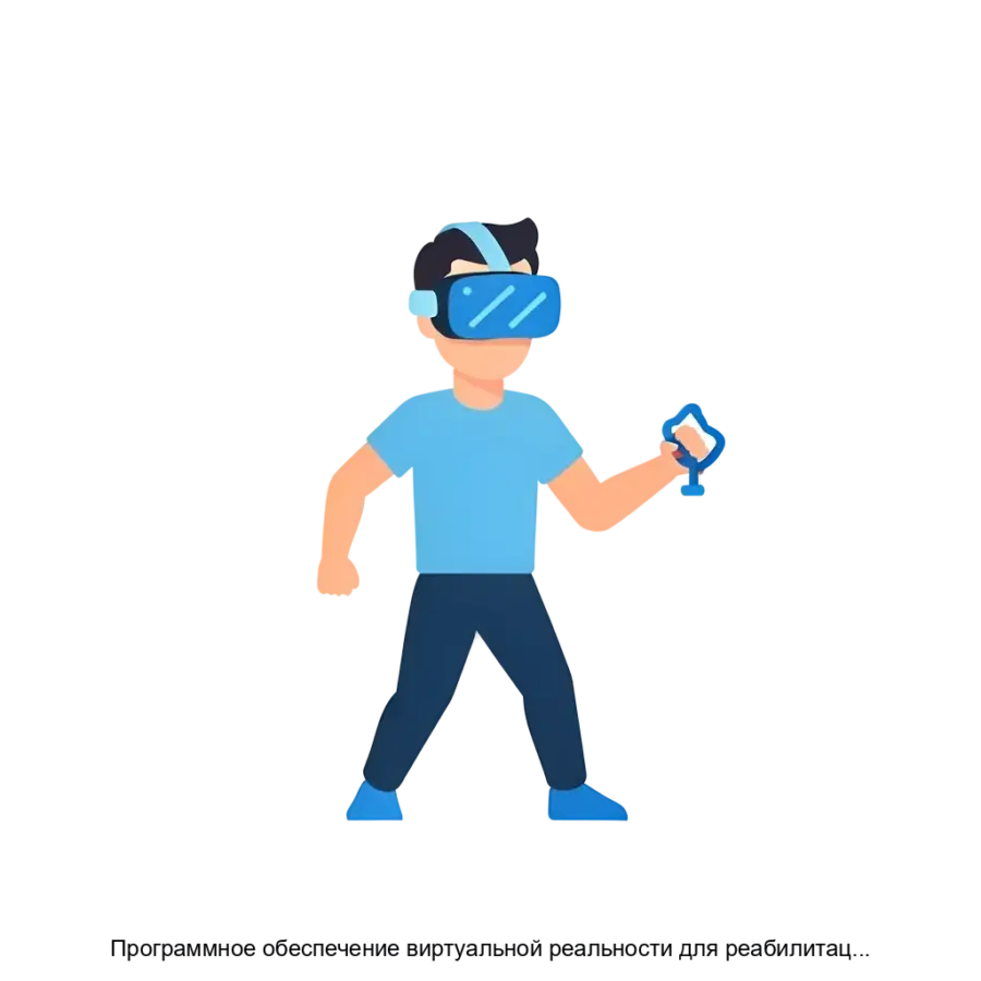 Программное обеспечение виртуальной реальности для реабилитации пациентов с ограничениями объема двигательных и когнитивных функций ЦИФРОВАЯ ПЛАТФОРМА ВИРТУАЛЬНАЯ РЕАБИЛИТАЦИЯ VRMedSoft — Программное обеспечение.
