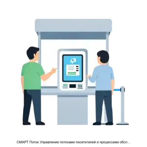 Купить СМАРТ Поток Управление потоками посетителей и процессами обслуживания для административных учреждений и многофункциональных центров - ARPP-24059 из реестра по лучшей цене