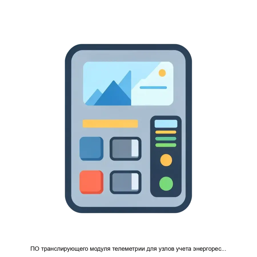 ПО транслирующего модуля телеметрии для узлов учета энергоресурсов — это специализированное программное обеспечение. Основная задача: автоматическая телеметрия данных учёта ресурсов.