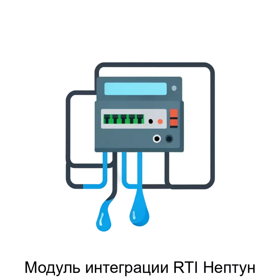 Модуль интеграции RTI Нептун является специализированным компонентом системы защиты от протечек, предназначенным для централизованного управления и мониторинга. Основная задача: управление протечками через ModBus.