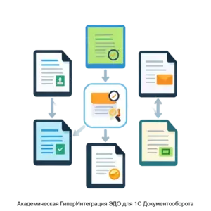 Купить Академическая ГиперИнтеграция ЭДО для 1С Документооборота - ARPP-24310 из реестра по лучшей цене