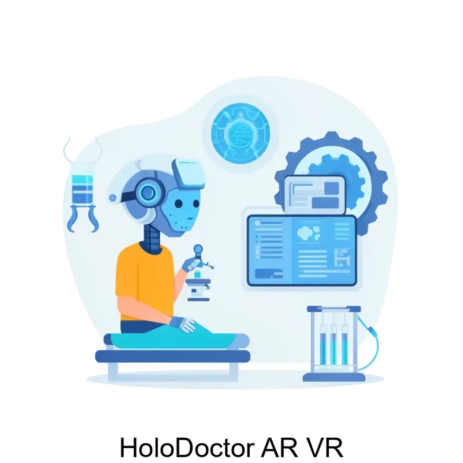HoloDoctor AR VR — HoloDoctor AR.VR - Интеллектуальный программный комплекс, позволяющий в режиме одного окна проводить диагностику. Основная задача: искусственный интеллект для визуализации и планирования операций.