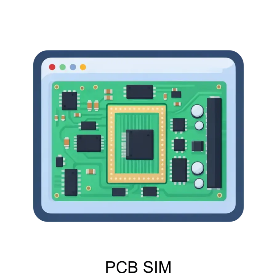 PCB SIM — Продукт предназначен для использования как инженером-конструктором, так и специалистом-расчетчиком.Область применения: проектирование новых или усовершенствование характеристик существующих печатных плат.